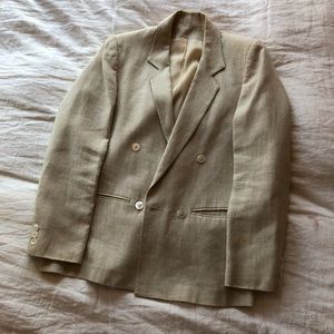 Alcott and Andrews linen jacket